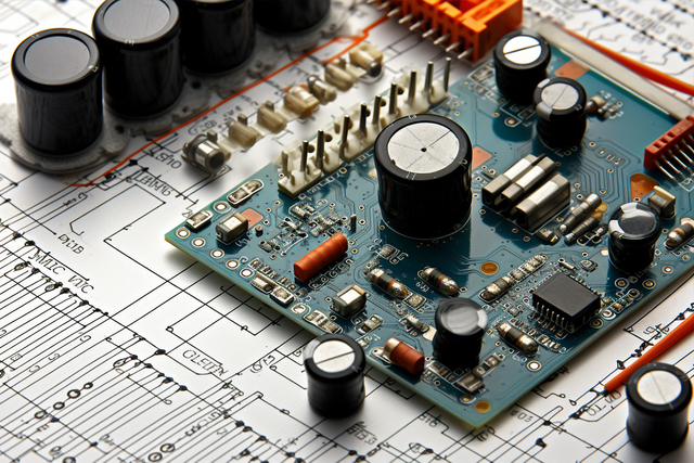 Electronic components with silica-based materials
